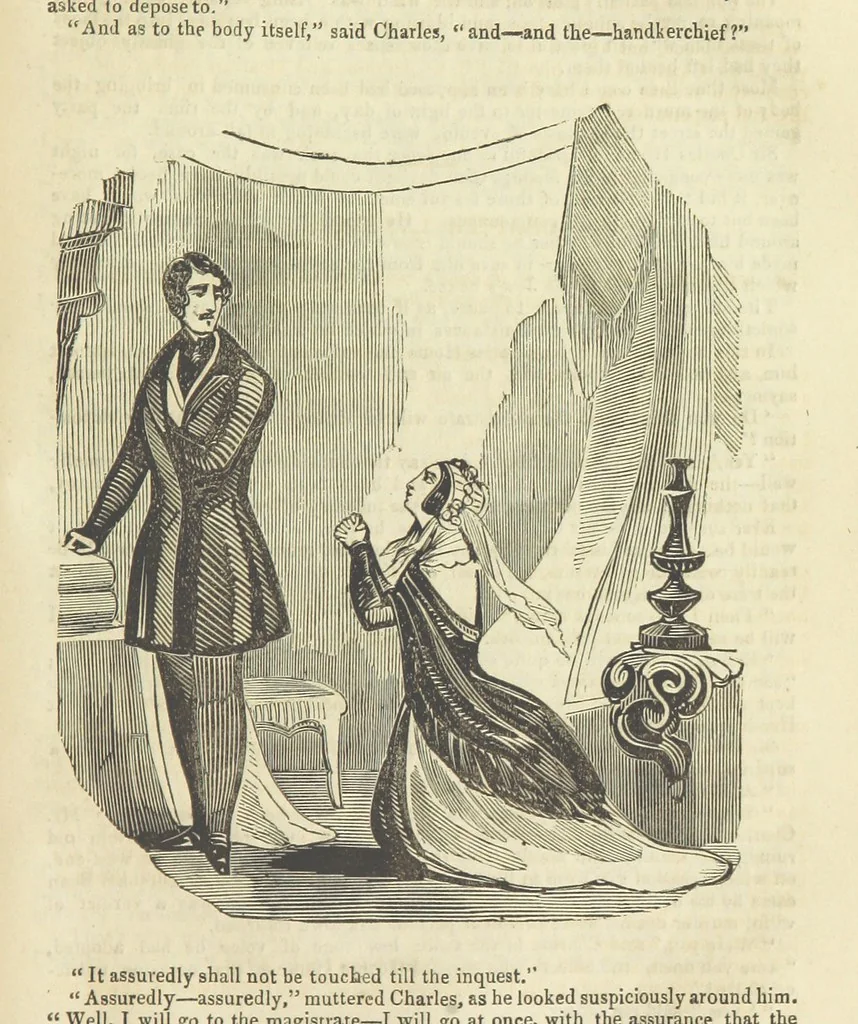 An illustration from Alice Home; or, the revenge of the blighted one ... A romance, 1848, leaf 249