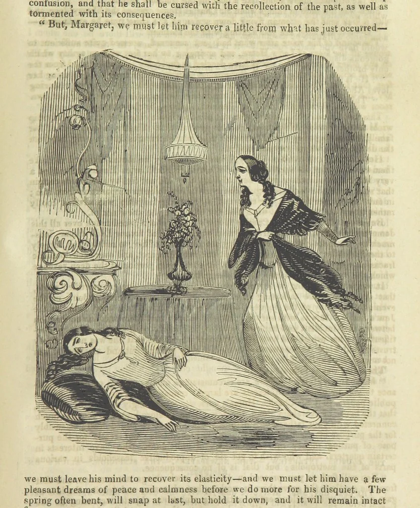 An illustration from Alice Home; or, the revenge of the blighted one ... A romance, 1848, leaf 273