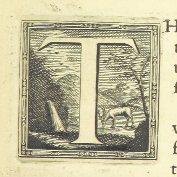 An illustration from The Odyssey of Homer. [Translated into English verse, by Pope, W. Broome, and E. Fenton; with notes by W. Broome.] (A general view of the Epic poem, and of the Iliad and Odyssey, extracted from Bossu. Postscript, by Mr Pope. Homer's Battle of the Frogs and Mice [translated by T. Parnell], corrected by Mr Pope.), 1725, leaf 203
