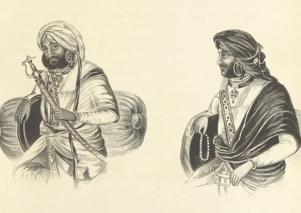 An illustration from Thirty-five years in the East. Adventures, discoveries, experiments, and historical sketches, relating to the Punjab and Cashmere, 1852, leaf 159