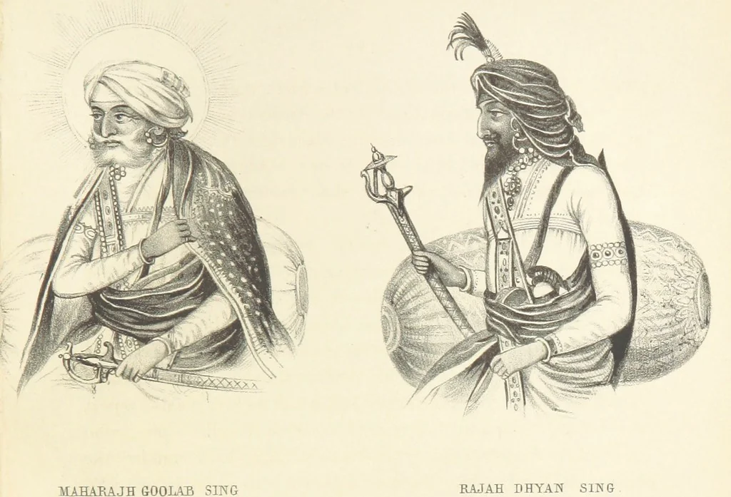 An illustration from Thirty-five years in the East. Adventures, discoveries, experiments, and historical sketches, relating to the Punjab and Cashmere, 1852, leaf 169