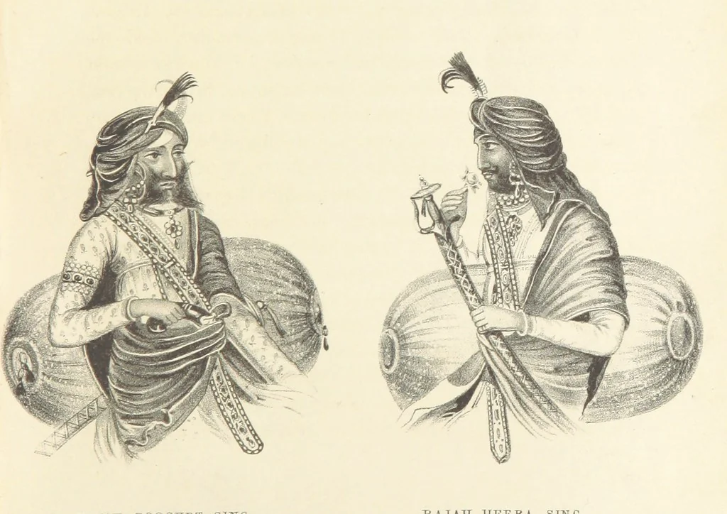 An illustration from Thirty-five years in the East. Adventures, discoveries, experiments, and historical sketches, relating to the Punjab and Cashmere, 1852, leaf 169
