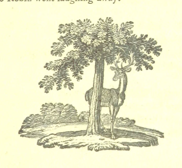 An illustration from Robin Hood; a collection of all the ancient poems, songs, and ballads now extant relative to that ... outlaw. To which are prefixed historical anecdotes of his life. [Edited by J. Ritson. With wood engravings by Thomas Bewick, 1795, leaf 333