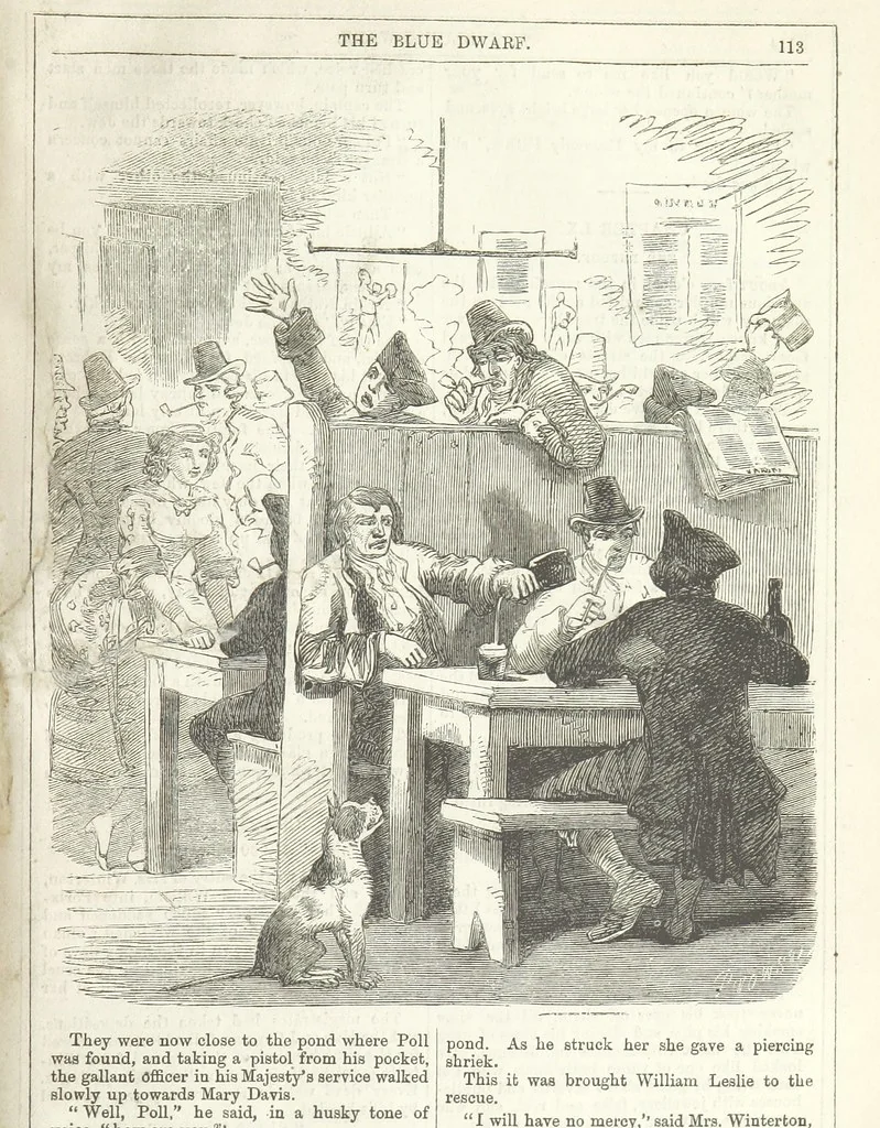 An illustration from The Blue Dwarf. A novel ... Illustrated, etc, 1861, leaf 133