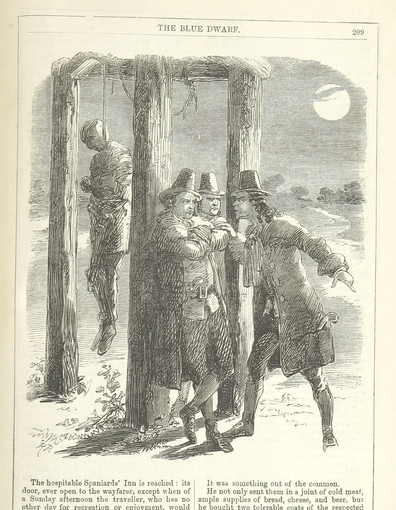 An illustration from The Blue Dwarf. A novel ... Illustrated, etc, 1861, leaf 237