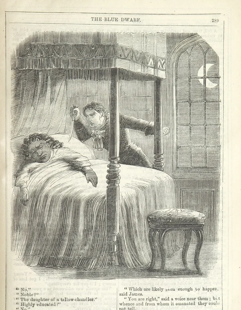 An illustration from The Blue Dwarf. A novel ... Illustrated, etc, 1861, leaf 327