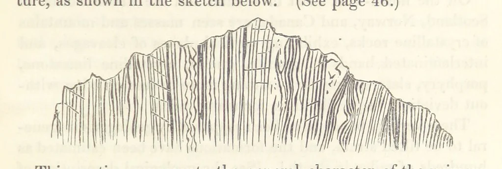 An illustration from Geology and Terrestial Magnetism ... Third edition, with a new and illustrated introduction and appendix, twenty-nine plates, and numerous woodcuts, 1865, leaf 119