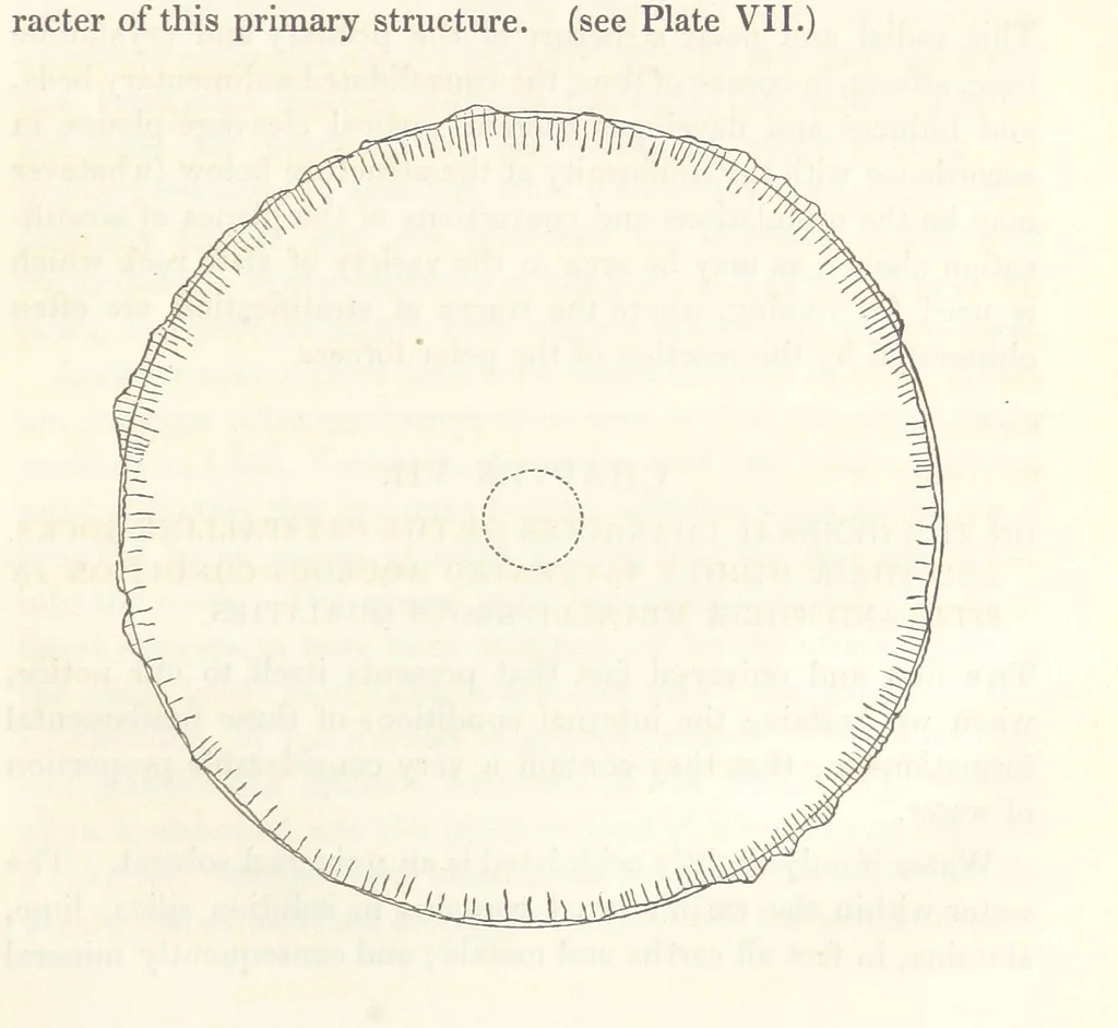 An illustration from Geology and Terrestial Magnetism ... Third edition, with a new and illustrated introduction and appendix, twenty-nine plates, and numerous woodcuts, 1865, leaf 121