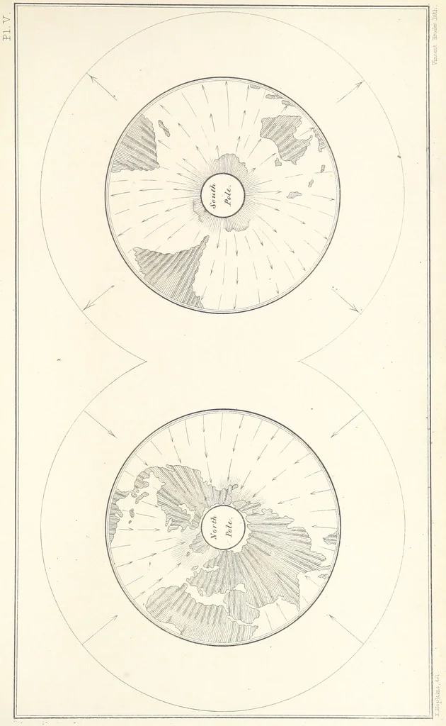 An illustration from Geology and Terrestial Magnetism ... Third edition, with a new and illustrated introduction and appendix, twenty-nine plates, and numerous woodcuts, 1865, leaf 301