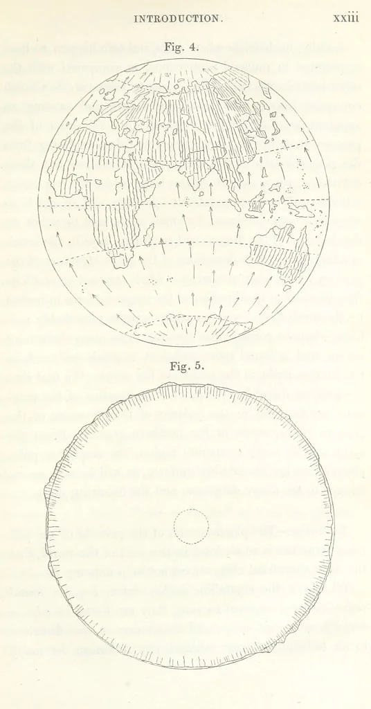 An illustration from Geology and Terrestial Magnetism ... Third edition, with a new and illustrated introduction and appendix, twenty-nine plates, and numerous woodcuts, 1865, leaf 31