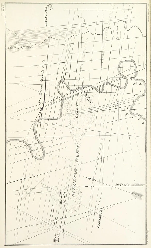 An illustration from Geology and Terrestial Magnetism ... Third edition, with a new and illustrated introduction and appendix, twenty-nine plates, and numerous woodcuts, 1865, leaf 325