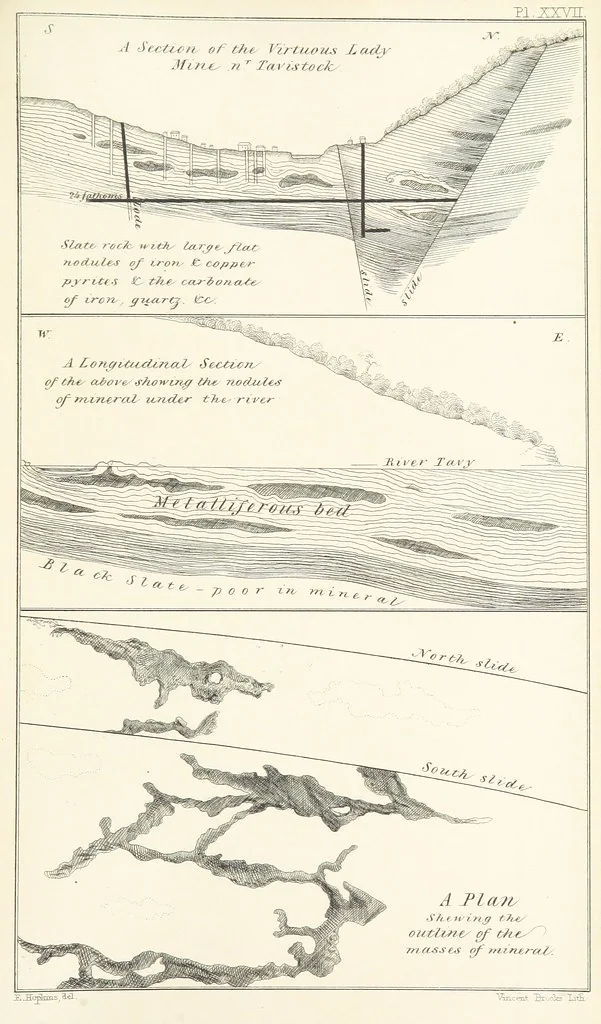 An illustration from Geology and Terrestial Magnetism ... Third edition, with a new and illustrated introduction and appendix, twenty-nine plates, and numerous woodcuts, 1865, leaf 343