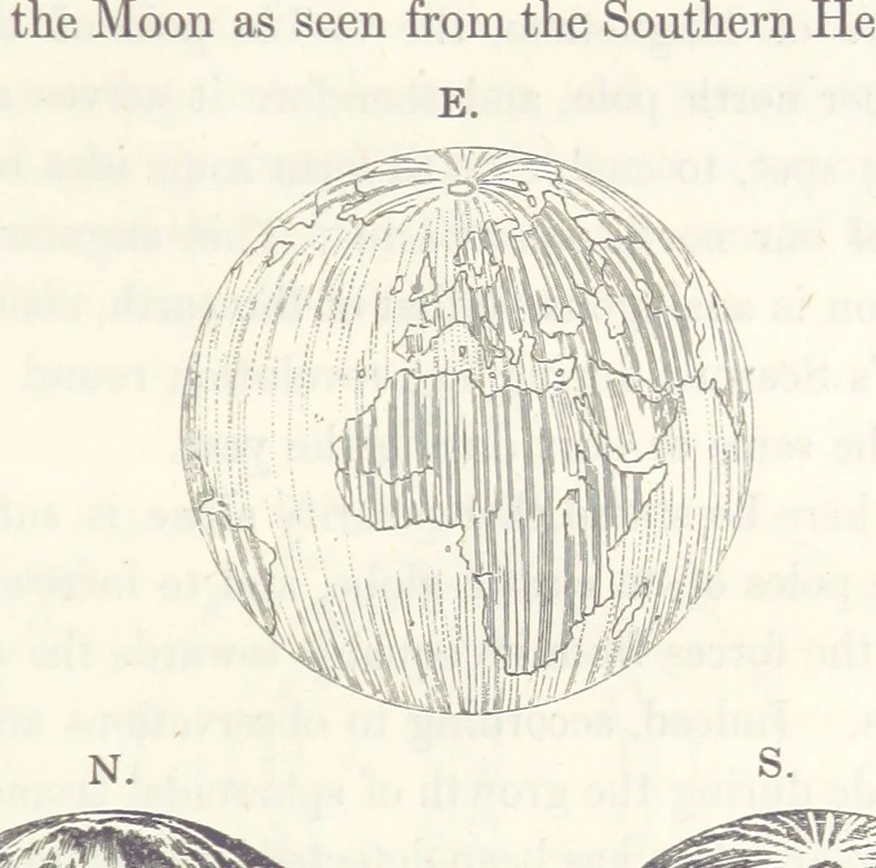An illustration from Geology and Terrestial Magnetism ... Third edition, with a new and illustrated introduction and appendix, twenty-nine plates, and numerous woodcuts, 1865, leaf 73