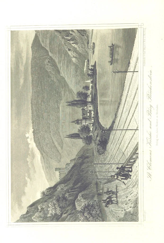 An illustration from Der Rhein. Geschichte und Sagen seiner Burgen, Abteien, Klöster und Städte. Mit 36 Stahlstichen, 1867, leaf 226
