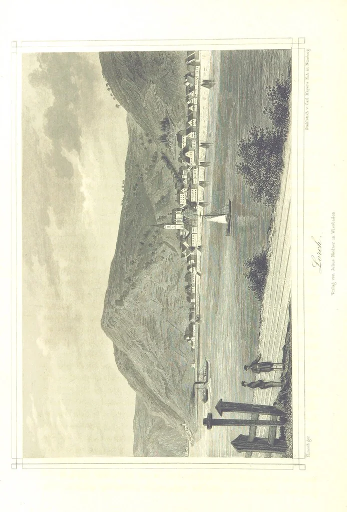 An illustration from Der Rhein. Geschichte und Sagen seiner Burgen, Abteien, Klöster und Städte. Mit 36 Stahlstichen, 1867, leaf 260