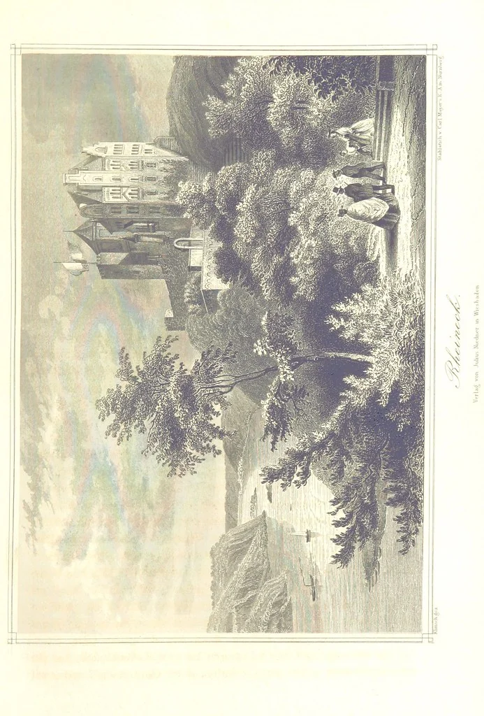 An illustration from Der Rhein. Geschichte und Sagen seiner Burgen, Abteien, Klöster und Städte. Mit 36 Stahlstichen, 1867, leaf 485