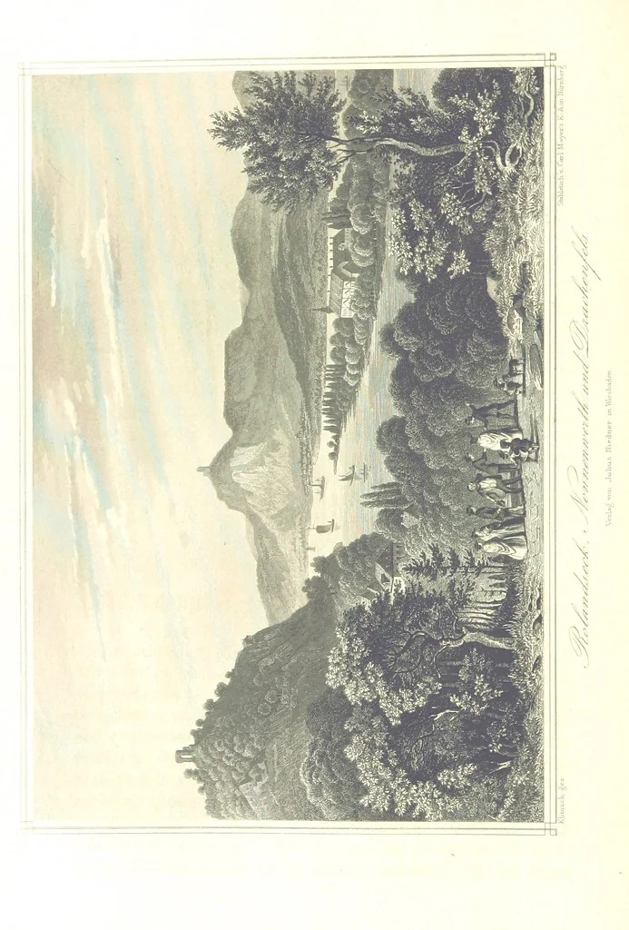 An illustration from Der Rhein. Geschichte und Sagen seiner Burgen, Abteien, Klöster und Städte. Mit 36 Stahlstichen, 1867, leaf 532