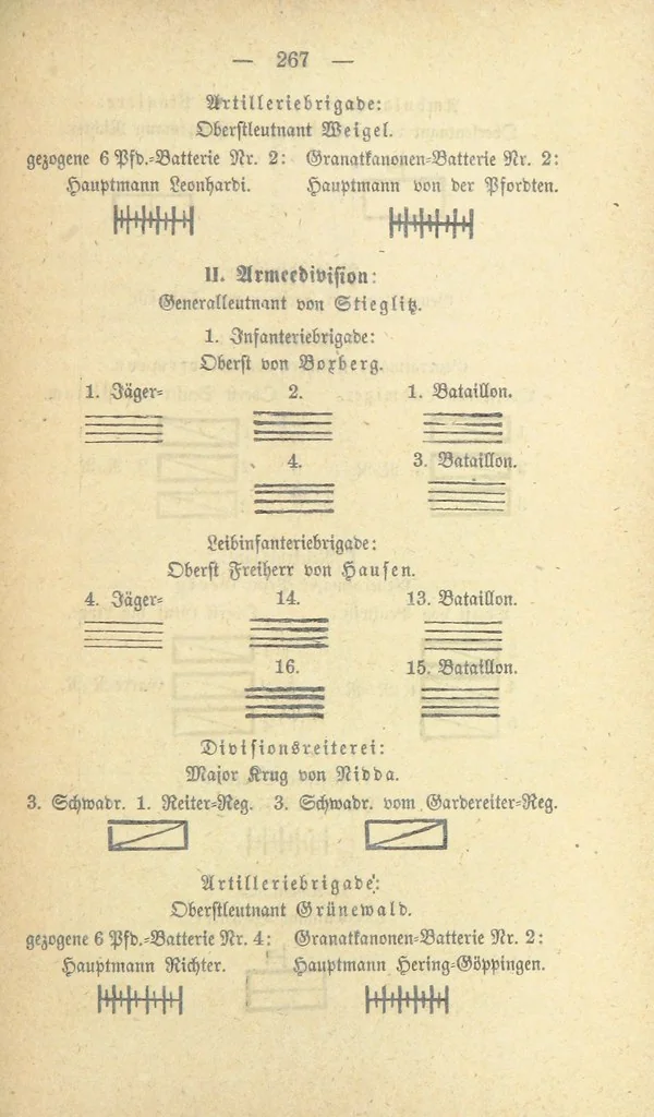 An illustration from Deutschlands Wiedergeburt. Chronik für das sächsische Volk. Getreue Darstellungen der-Feldzüge des ... Jahres 1866. ... Bearbeitet [by] E. H. [and] W. v. Trützschler, etc, 1868, leaf 289
