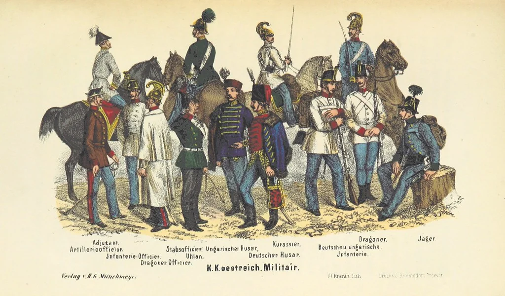 An illustration from Deutschlands Wiedergeburt. Chronik für das sächsische Volk. Getreue Darstellungen der-Feldzüge des ... Jahres 1866. ... Bearbeitet [by] E. H. [and] W. v. Trützschler, etc, 1868, leaf 511