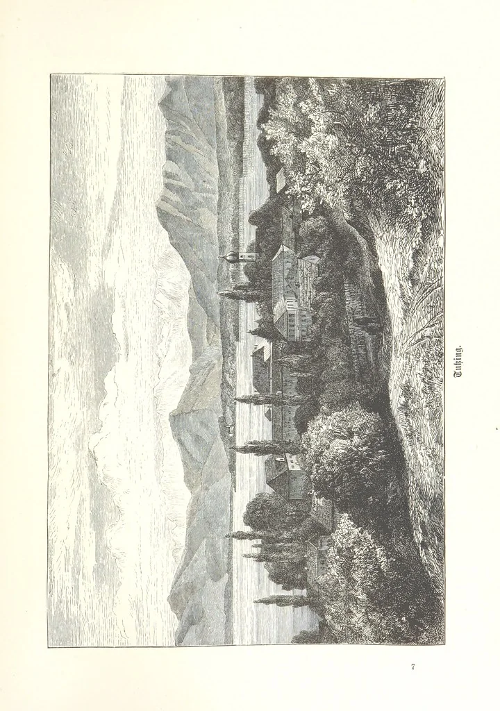 An illustration from Der Starnberger See, Bavaria. Eine Wanderung durch seine Uferorte. Wort und Bild von G. A. H. Holzschnitte von H. Wolf, 1876, leaf 59