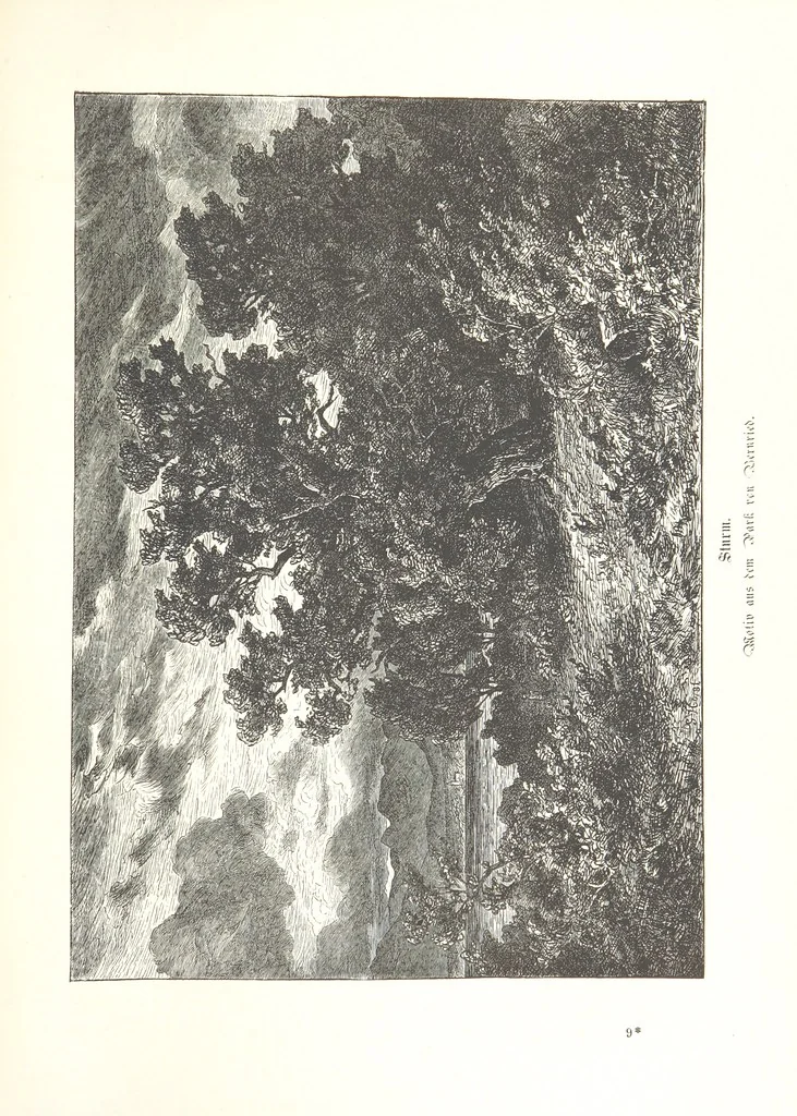 An illustration from Der Starnberger See, Bavaria. Eine Wanderung durch seine Uferorte. Wort und Bild von G. A. H. Holzschnitte von H. Wolf, 1876, leaf 77