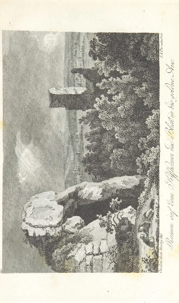 An illustration from Tageblätter unsrer Reise in und um den Harz. Mit 16 ... Zeichnungen, 1805, leaf 155