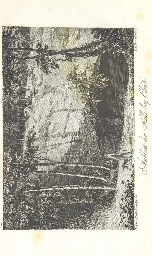 An illustration from Tageblätter unsrer Reise in und um den Harz. Mit 16 ... Zeichnungen, 1805, leaf 163