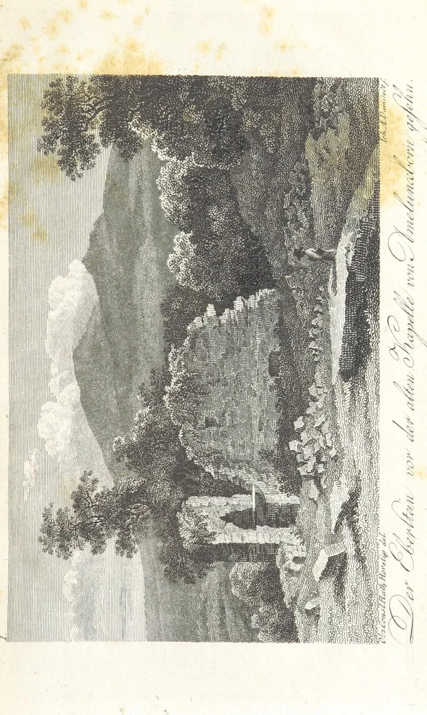 An illustration from Tageblätter unsrer Reise in und um den Harz. Mit 16 ... Zeichnungen, 1805, leaf 25