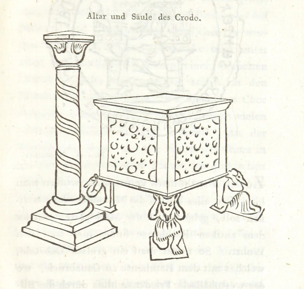 An illustration from Tageblätter unsrer Reise in und um den Harz. Mit 16 ... Zeichnungen, 1805, leaf 77