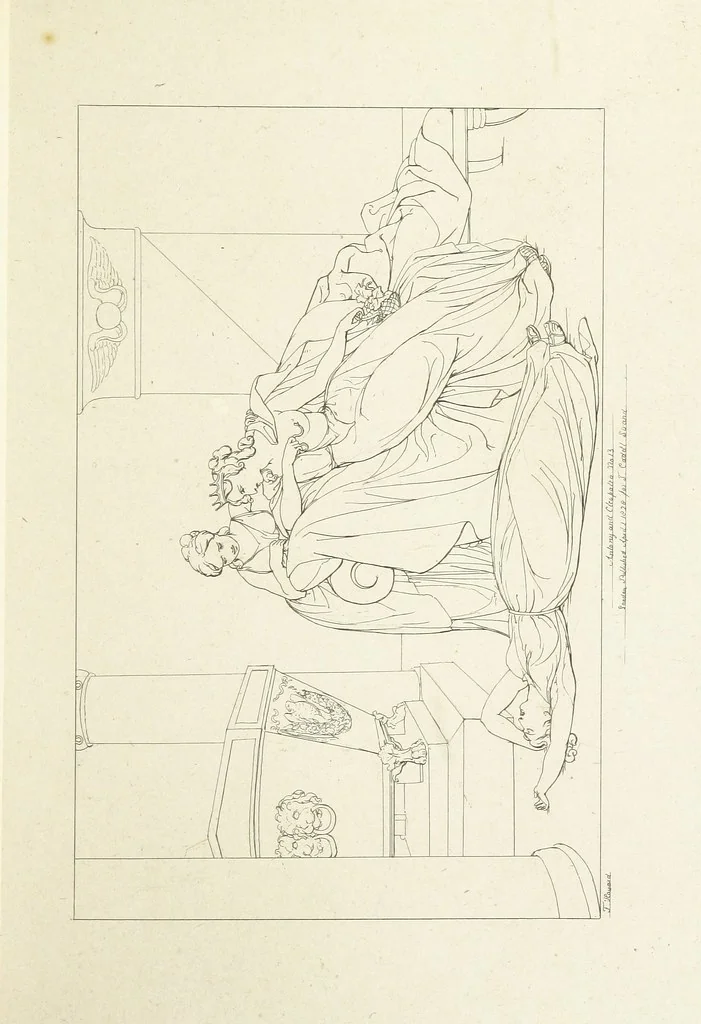 An illustration from The Spirit of the Plays of Shakspeare exhibited in a Series of Outline Plates, illustrative of the story of each play ... With quotations and descriptions. L.P, 1833, leaf 227