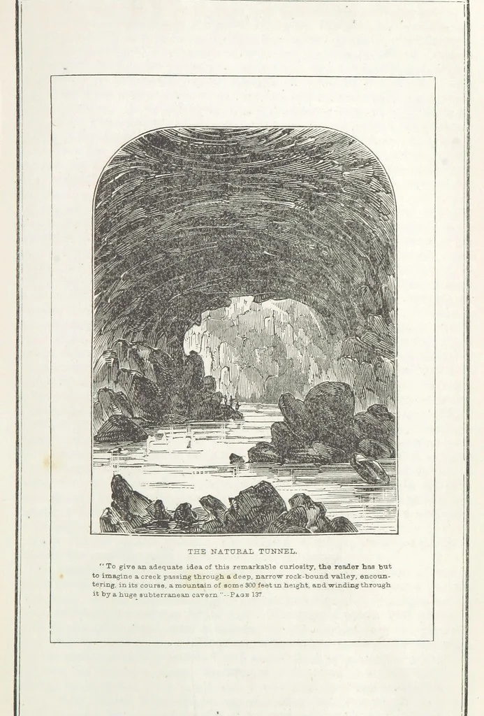An illustration from Historical Collections of the Great West; containing narrations of the most important ... events in Western History, remarkable individual adventures, sketches of frontier life, descriptions of natural curiosities ... Historical and descriptive sketches of Oregon, New Mexico, Texas, Minnesota, Utah and California, 1851, leaf 125