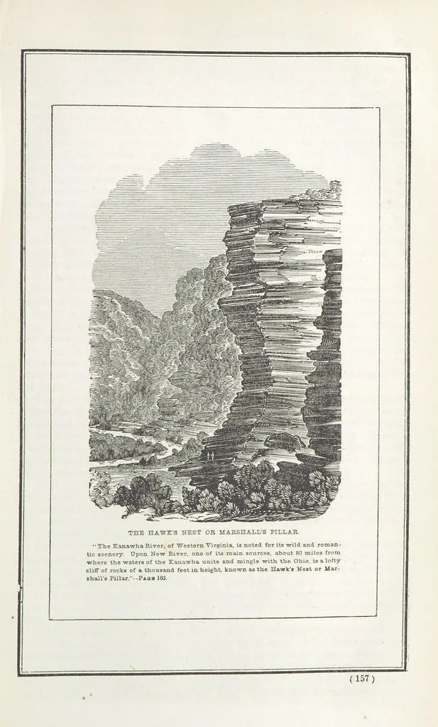 An illustration from Historical Collections of the Great West; containing narrations of the most important ... events in Western History, remarkable individual adventures, sketches of frontier life, descriptions of natural curiosities ... Historical and descriptive sketches of Oregon, New Mexico, Texas, Minnesota, Utah and California, 1851, leaf 151