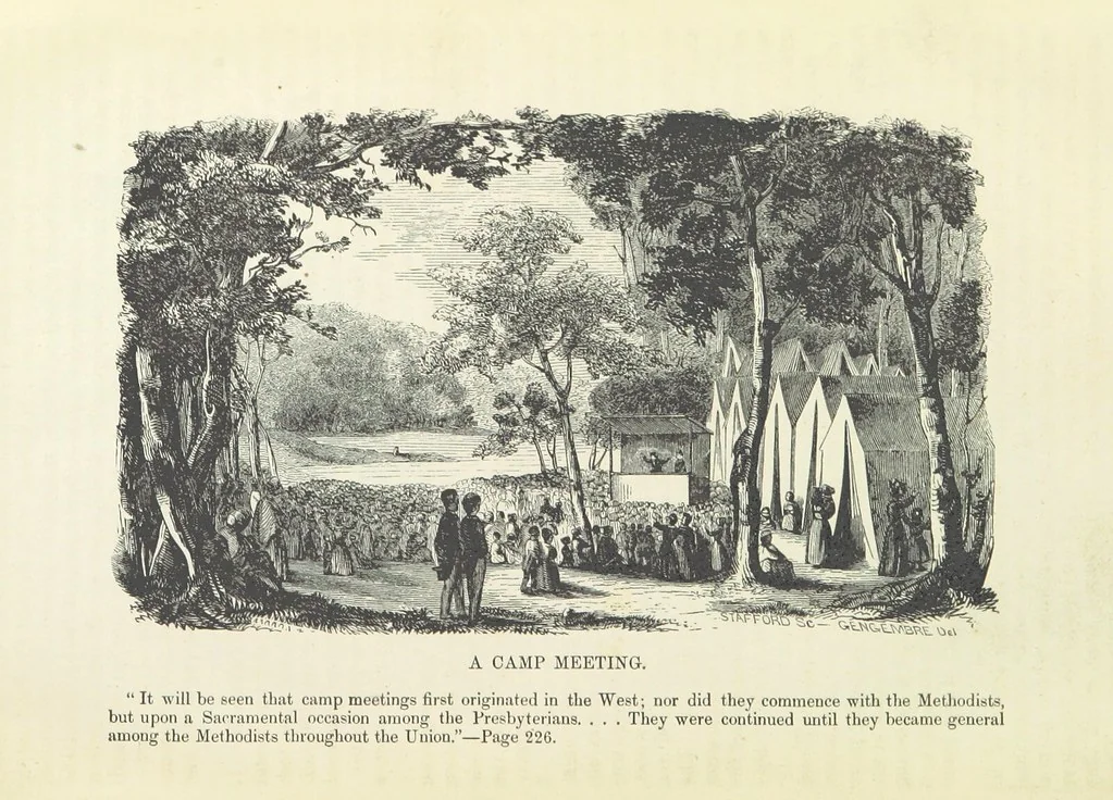 An illustration from Historical Collections of the Great West; containing narrations of the most important ... events in Western History, remarkable individual adventures, sketches of frontier life, descriptions of natural curiosities ... Historical and descriptive sketches of Oregon, New Mexico, Texas, Minnesota, Utah and California, 1851, leaf 217
