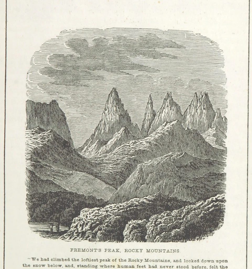 An illustration from Historical Collections of the Great West; containing narrations of the most important ... events in Western History, remarkable individual adventures, sketches of frontier life, descriptions of natural curiosities ... Historical and descriptive sketches of Oregon, New Mexico, Texas, Minnesota, Utah and California, 1851, leaf 305