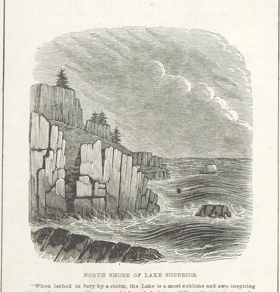 An illustration from Historical Collections of the Great West; containing narrations of the most important ... events in Western History, remarkable individual adventures, sketches of frontier life, descriptions of natural curiosities ... Historical and descriptive sketches of Oregon, New Mexico, Texas, Minnesota, Utah and California, 1851, leaf 31