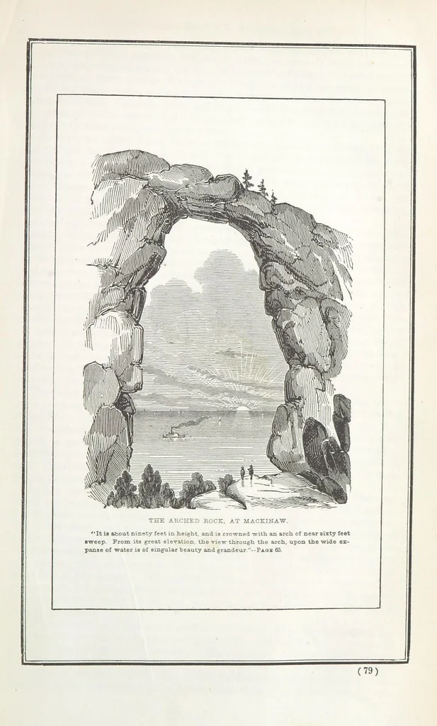 An illustration from Historical Collections of the Great West; containing narrations of the most important ... events in Western History, remarkable individual adventures, sketches of frontier life, descriptions of natural curiosities ... Historical and descriptive sketches of Oregon, New Mexico, Texas, Minnesota, Utah and California, 1851, leaf 71
