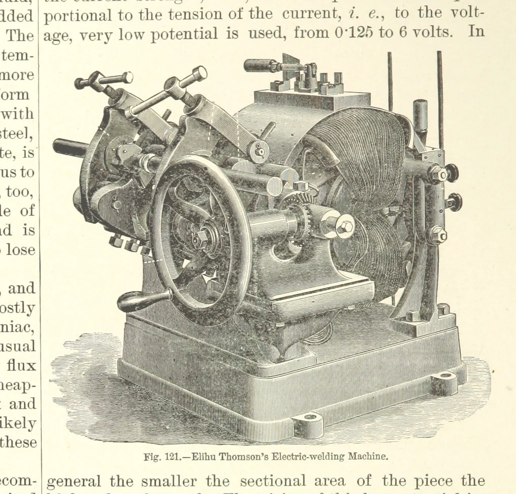 An illustration from The Metallurgy of Steel. Vol. 1, 1890, leaf 276