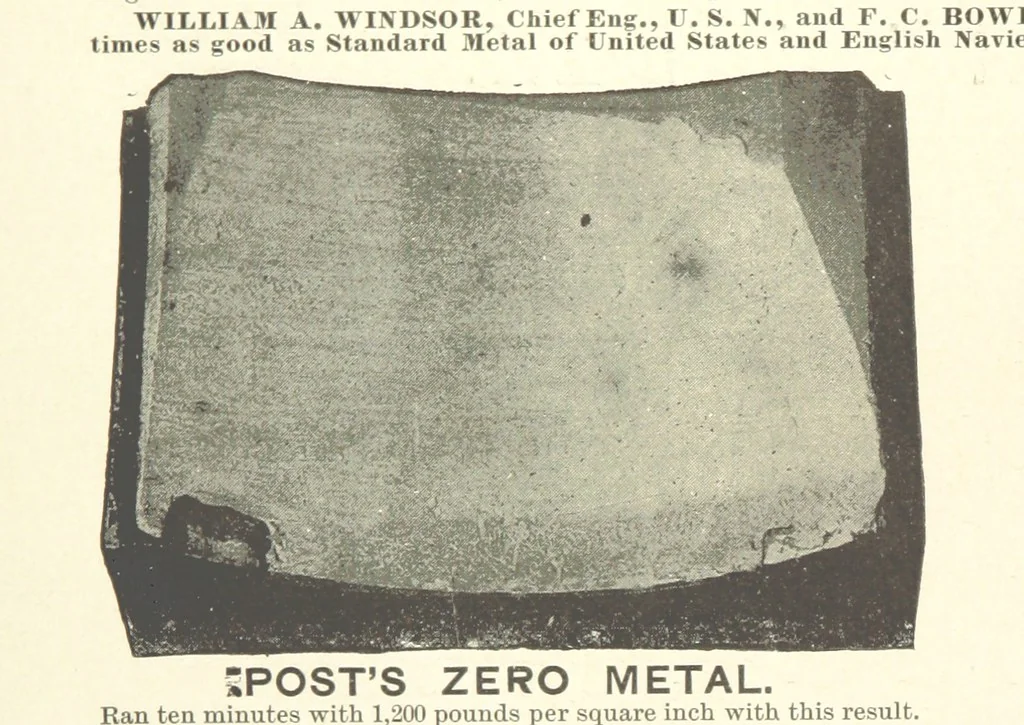 An illustration from The Metallurgy of Steel. Vol. 1, 1890, leaf 410