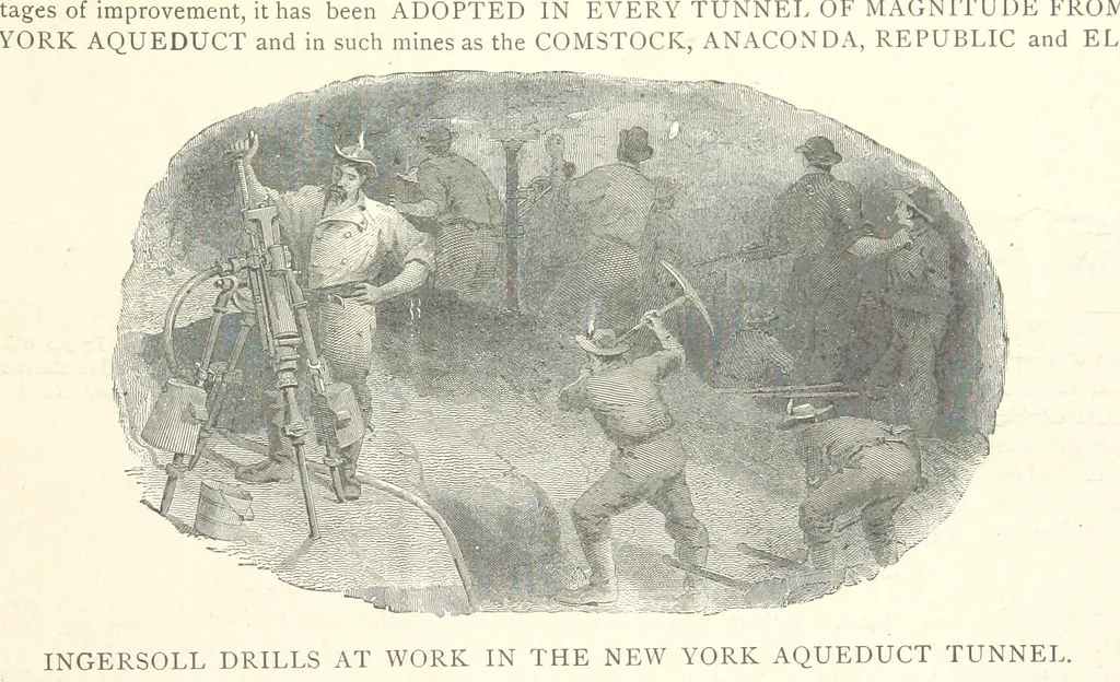 An illustration from The Metallurgy of Steel. Vol. 1, 1890, leaf 411