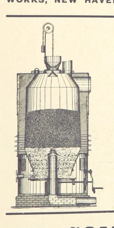 An illustration from The Metallurgy of Steel. Vol. 1, 1890, leaf 419
