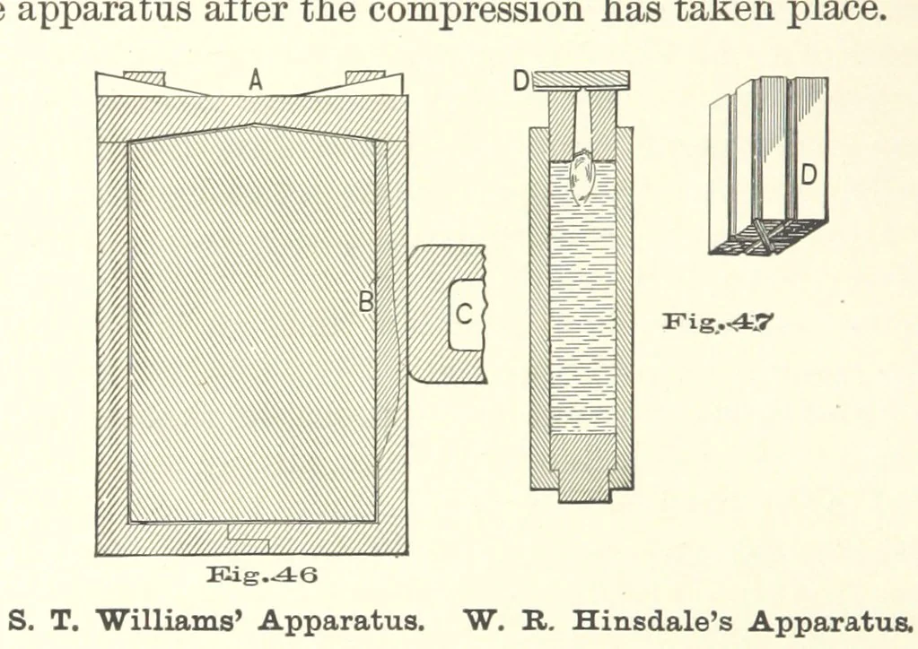 An illustration from The Metallurgy of Steel. ... Second edition ... enlarged. Vol. 1, 1891, leaf 180