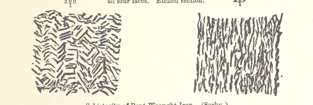 An illustration from The Metallurgy of Steel. ... Second edition ... enlarged. Vol. 1, 1891, leaf 217