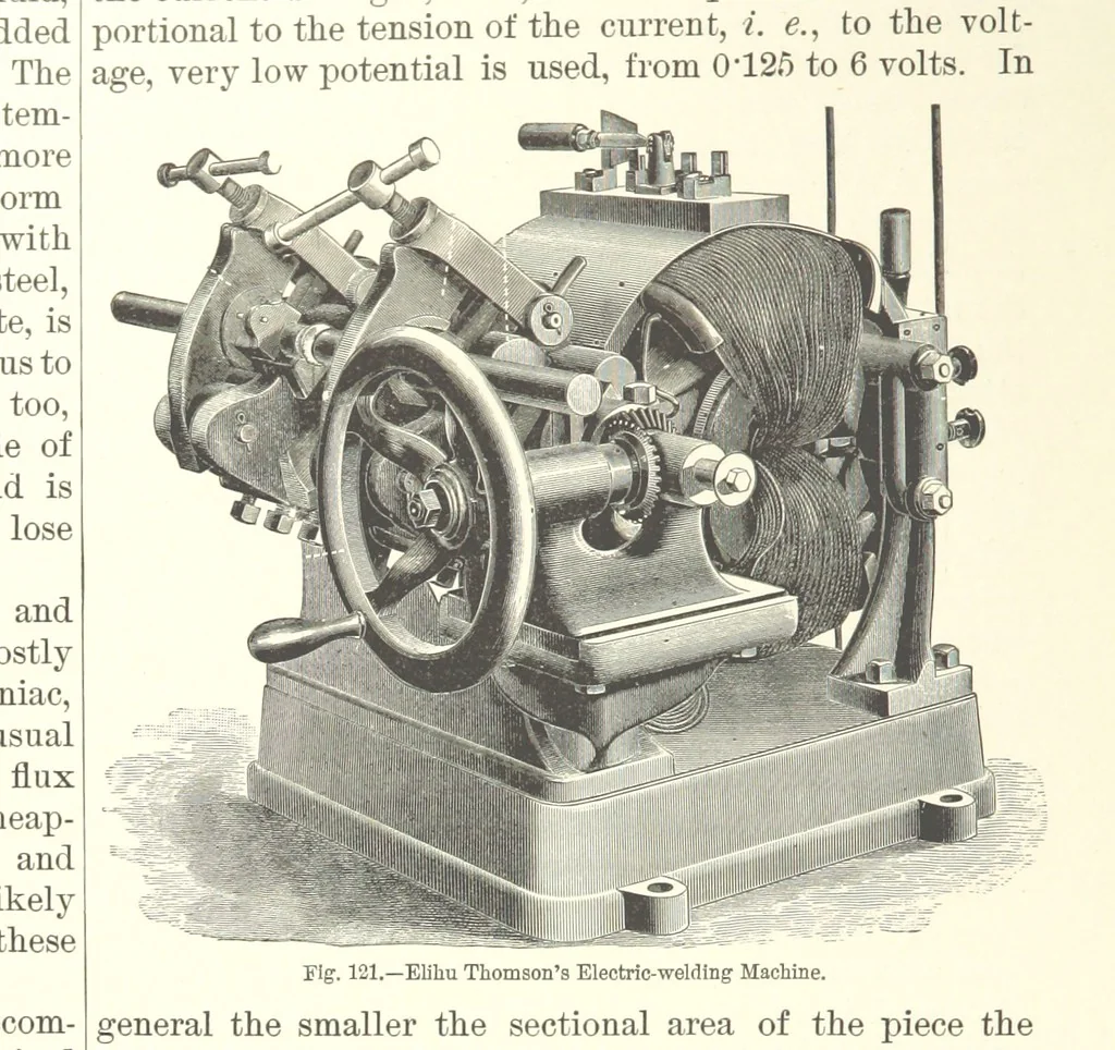 An illustration from The Metallurgy of Steel. ... Second edition ... enlarged. Vol. 1, 1891, leaf 278