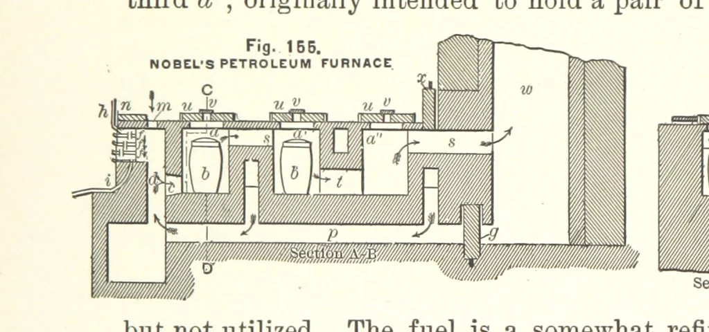 An illustration from The Metallurgy of Steel. ... Second edition ... enlarged. Vol. 1, 1891, leaf 330