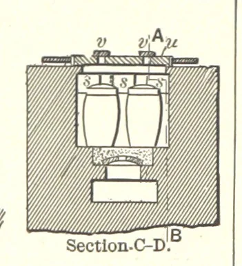 An illustration from The Metallurgy of Steel. ... Second edition ... enlarged. Vol. 1, 1891, leaf 330