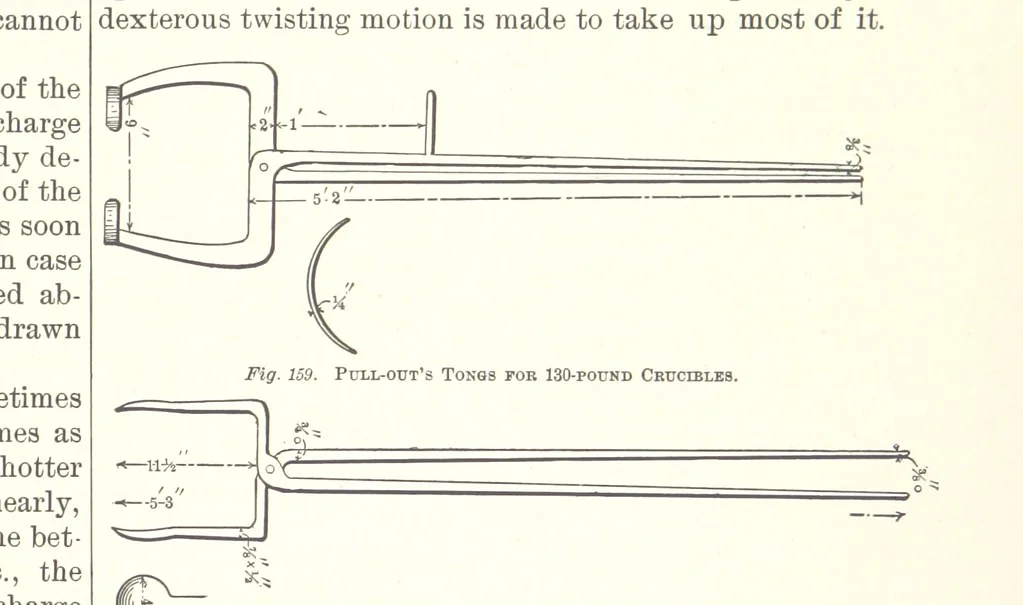 An illustration from The Metallurgy of Steel. ... Second edition ... enlarged. Vol. 1, 1891, leaf 333