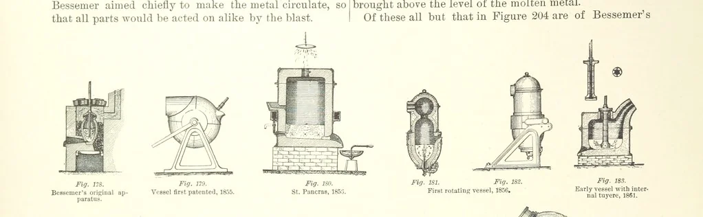 An illustration from The Metallurgy of Steel. ... Second edition ... enlarged. Vol. 1, 1891, leaf 370
