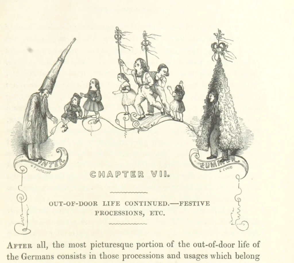 An illustration from The rural and domestic life of Germany, with characteristic sketches of its cities and scenery, collected in a general tour, and during a residence in the country in 1840, 41 and 42, 1842, leaf 101