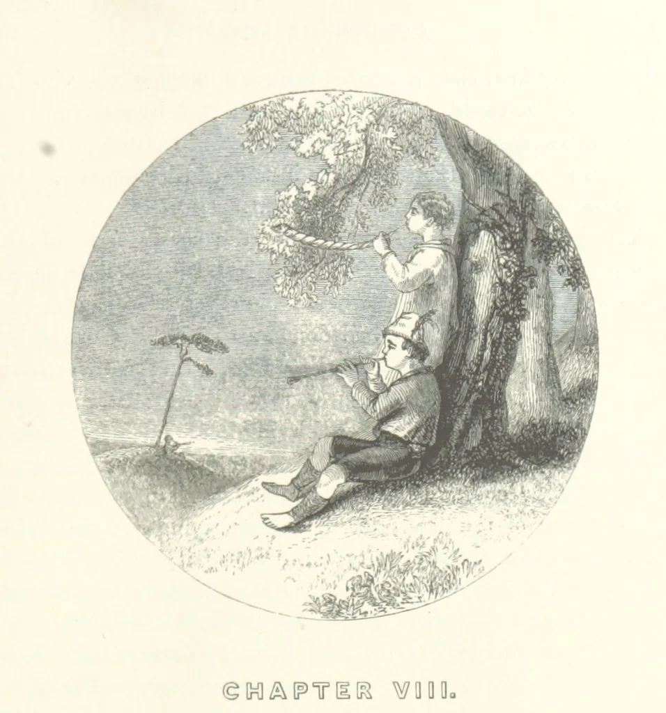 An illustration from The rural and domestic life of Germany, with characteristic sketches of its cities and scenery, collected in a general tour, and during a residence in the country in 1840, 41 and 42, 1842, leaf 111