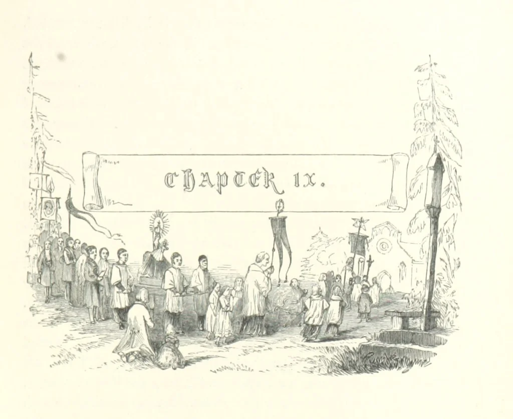 An illustration from The rural and domestic life of Germany, with characteristic sketches of its cities and scenery, collected in a general tour, and during a residence in the country in 1840, 41 and 42, 1842, leaf 119